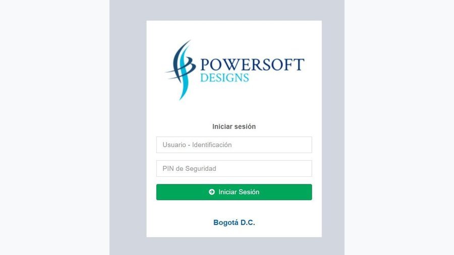 Pantalla de acceso seguro